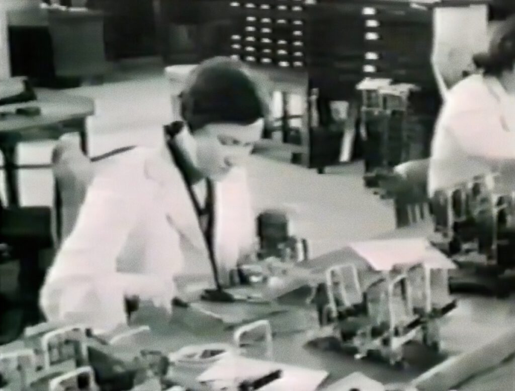 A LEO woman engineer