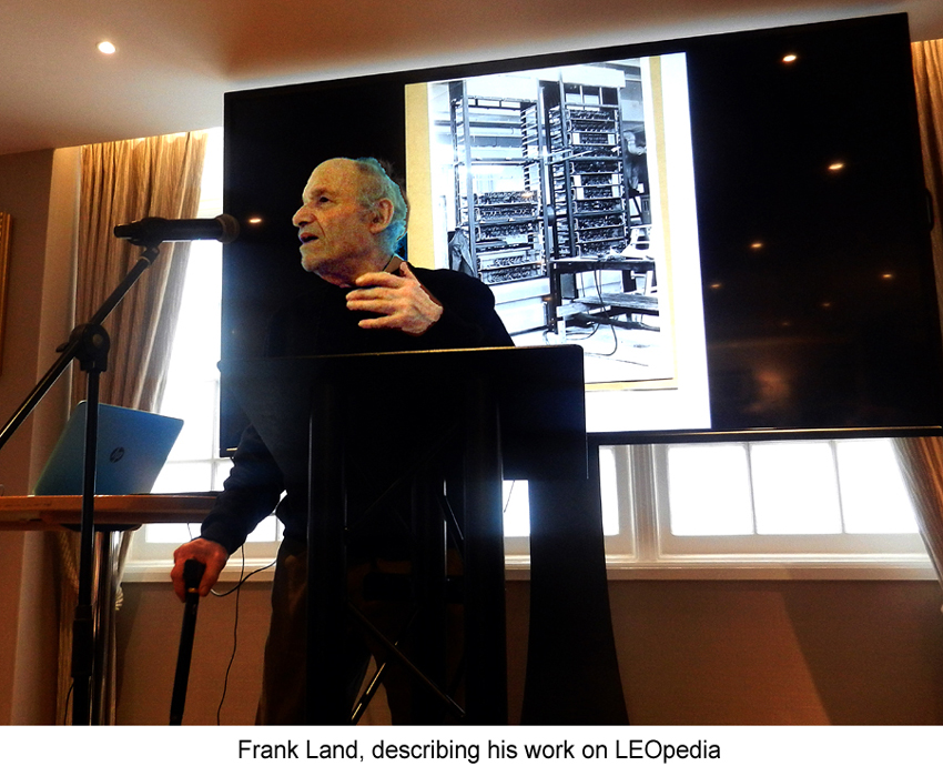 Frank Land describing his work on LEOpedia