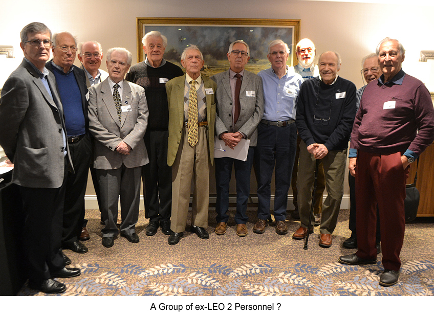 A group of former LEO II personnel