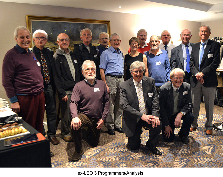 Former LEO III programmers and analysts