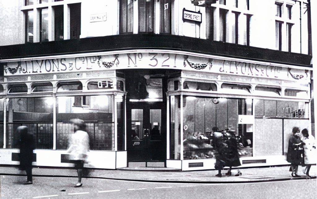 J. Lyons & Co. Teashop believed to be on Oxford Street, London